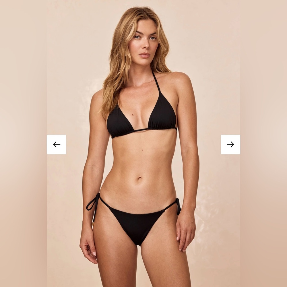 NEW WITH TAGS | MONDAY SWINWEAR | PAMLA BIKINI | BLACK | SIZE LARGE